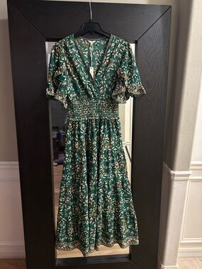 Max Studio | Dresses | Max Studio London Irish Green Dress Maxi Sz M  Femininegently Worn No Flaws | Poshmark